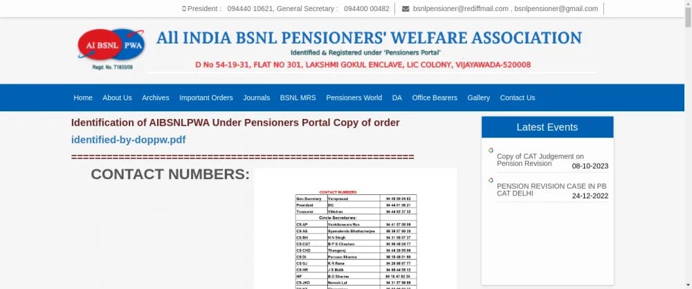 BSNL Pensioner